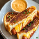 Air Fryer Grilled Cheese Hot Dogs First Image First Image