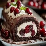 Black Forest Swiss Roll First Image First Image