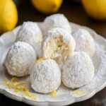 Lemon Cream Snowball Cookies First Image First Image