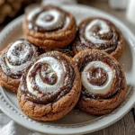 Chocolate Marshmallow Swirl Cookies First Image First Image