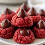 Hershey's Red Velvet Blossoms Cookies First Image First Image