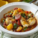 Cod and chorizo stew First Image First Image