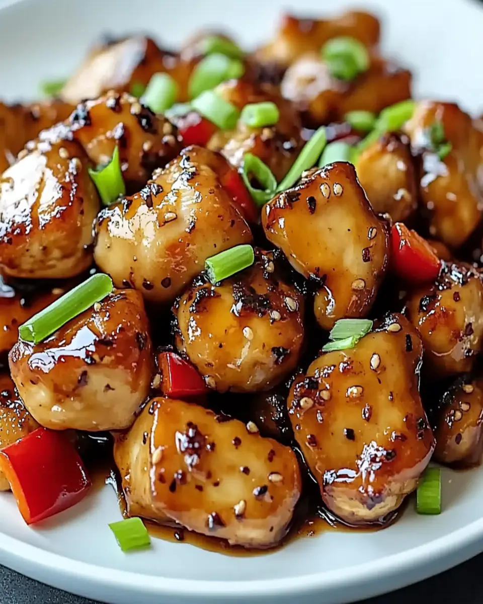 sweet and spicy honey pepper chicken First Image First Image