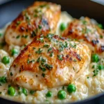 One-Pan Creamy Parmesan Chicken & Rice First Image First Image