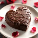 Chocolate Peanut Butter Valentine’s Heart First Image First Image