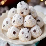 Chocolate Chip Snowball Cookies First Image First Image