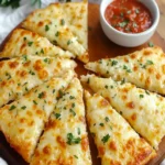Air Fryer Cheesy Tortilla Garlic Bread First Image First Image