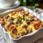 Easy Sausage and Egg Casserole First Image First Image