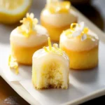 Mini Lemon Drop Cakes First Image First Image