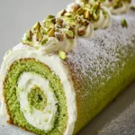 Pistachio Roll Cake Recipe First Image First Image