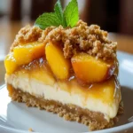 Peach Cobbler Cheesecake Fusion First Image First Image