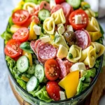 Italian Sub Salad: Refreshing Low-Carb & Classic Tortellini First Image First Image