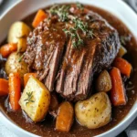 Irresistibly Tender Slow Cooker Pot Roast First Image First Image