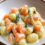 Creamy & Healthy Smoked Salmon Gnocchi First Image First Image