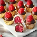 Chocolate Raspberry Truffles First Image First Image