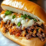 Spicy Kimchi Bulgogi Cheesesteak Recipe First Image First Image