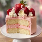 How to Make a Valentine's Day Cake First Image First Image