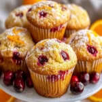 Orange Cranberry Muffins First Image First Image