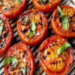 Air Fryer Roasted Roma Tomatoes First Image First Image