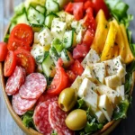 Italian Sub Salad: Refreshing Low-Carb & Classic Tortellini First Image First Image