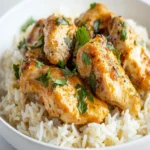 Garlic Butter Chicken and Rice First Image First Image