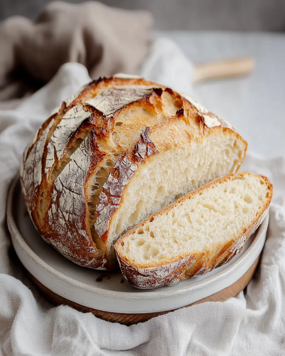 Easy Sourdough Bread First Image First Image