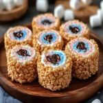 S’mores Rice Krispies Treats Pinwheels First Image First Image