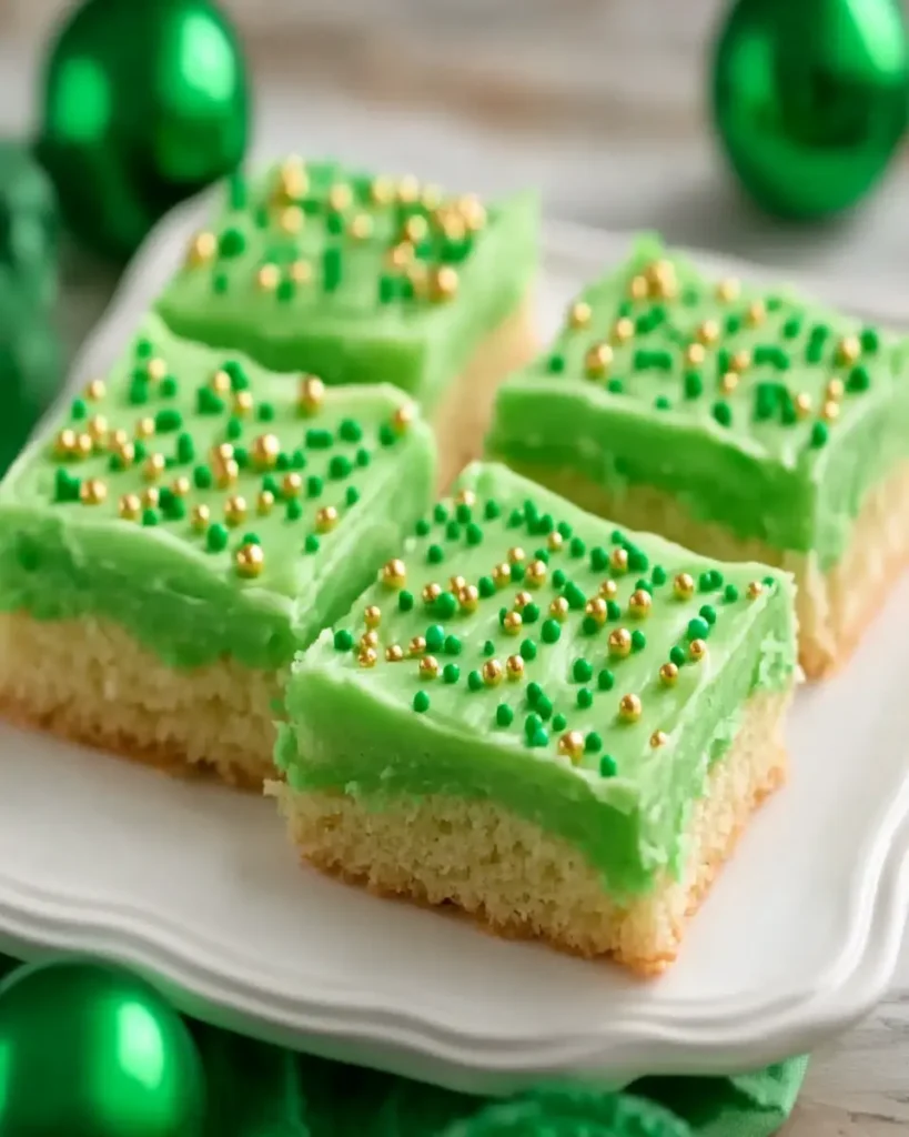 Sugar Cookie Bars |St Patrick's Day | Cookie Bars | Pack of 8 | Holiday | Parties First Image First Image
