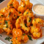 Oven Baked Buffalo Cauliflower Bites First Image First Image