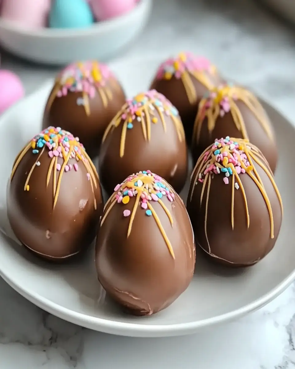 Homemade Peanut Butter Easter Eggs First Image First Image