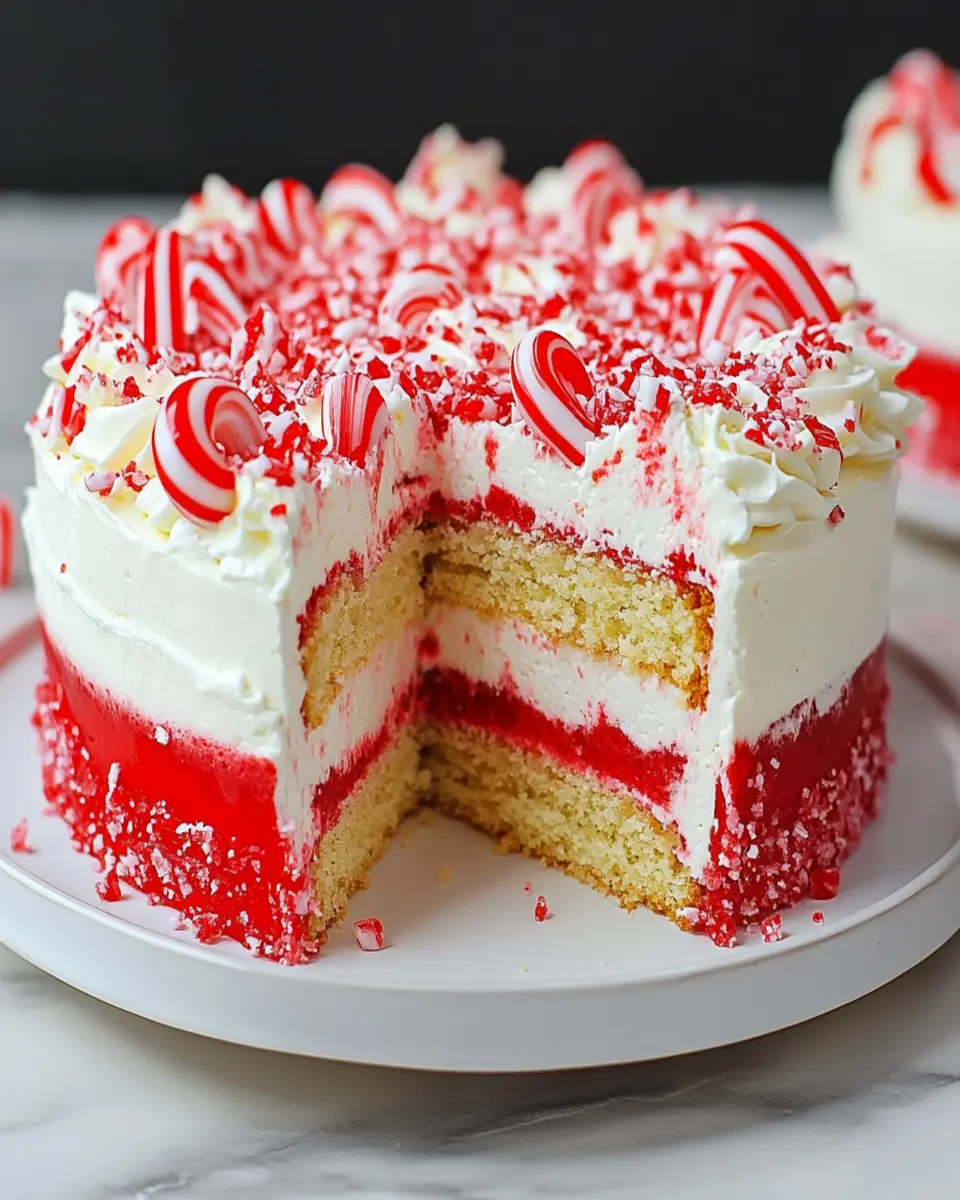 Candy Cane Lush Cake First Image First Image