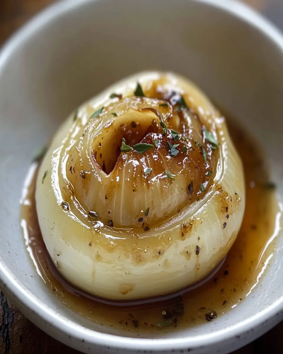 Onion Bake with Butter and Herbs Recipe First Image First Image