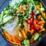 Vibrant Vietnamese Glass Noodle Salad First Image First Image