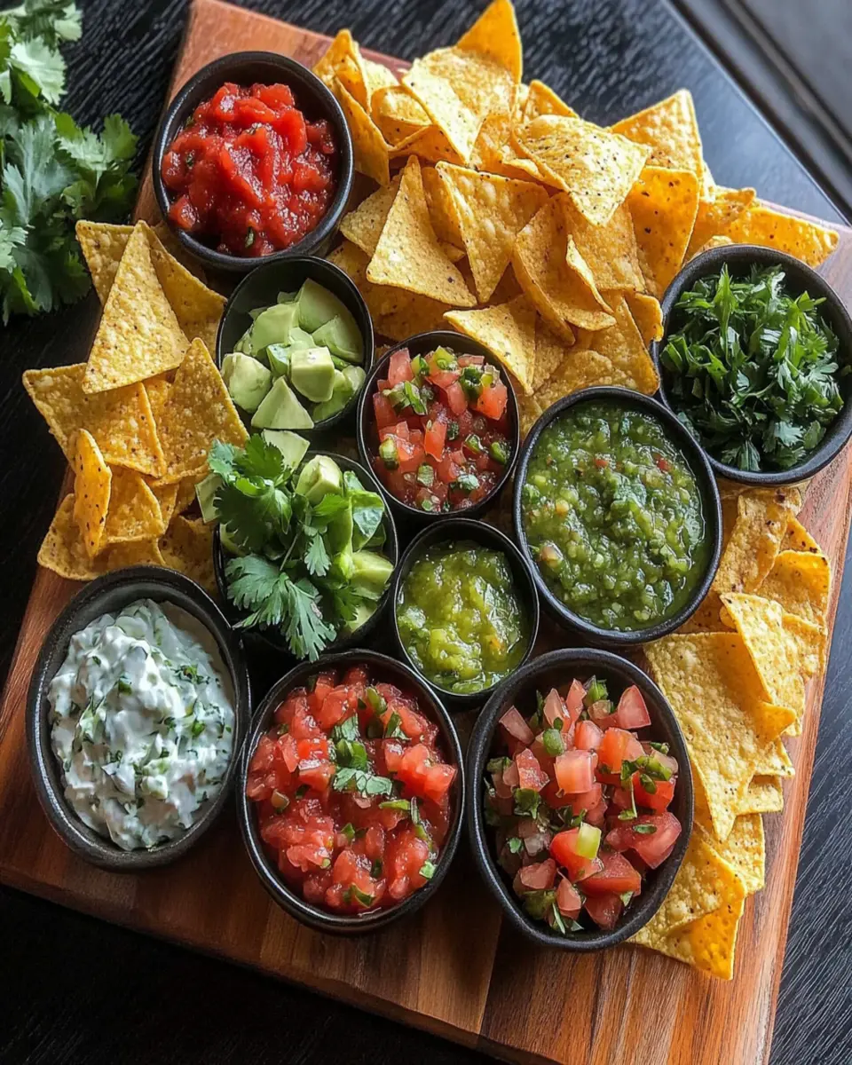 Amazing 10-Minute Chips and Salsa Charcuterie Board First Image First Image