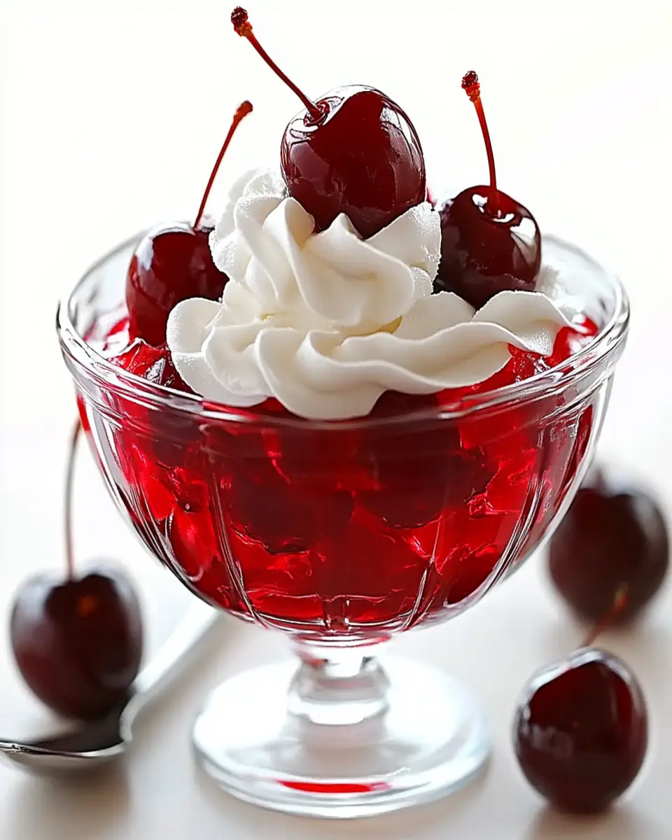 Delicious Cherry Coca Cola Jello Salad First Image First Image