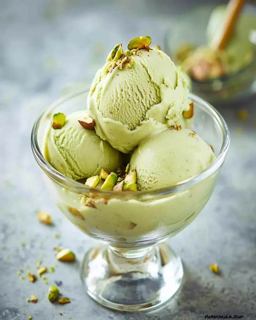 Pistachio Gelato Recipe First Image First Image