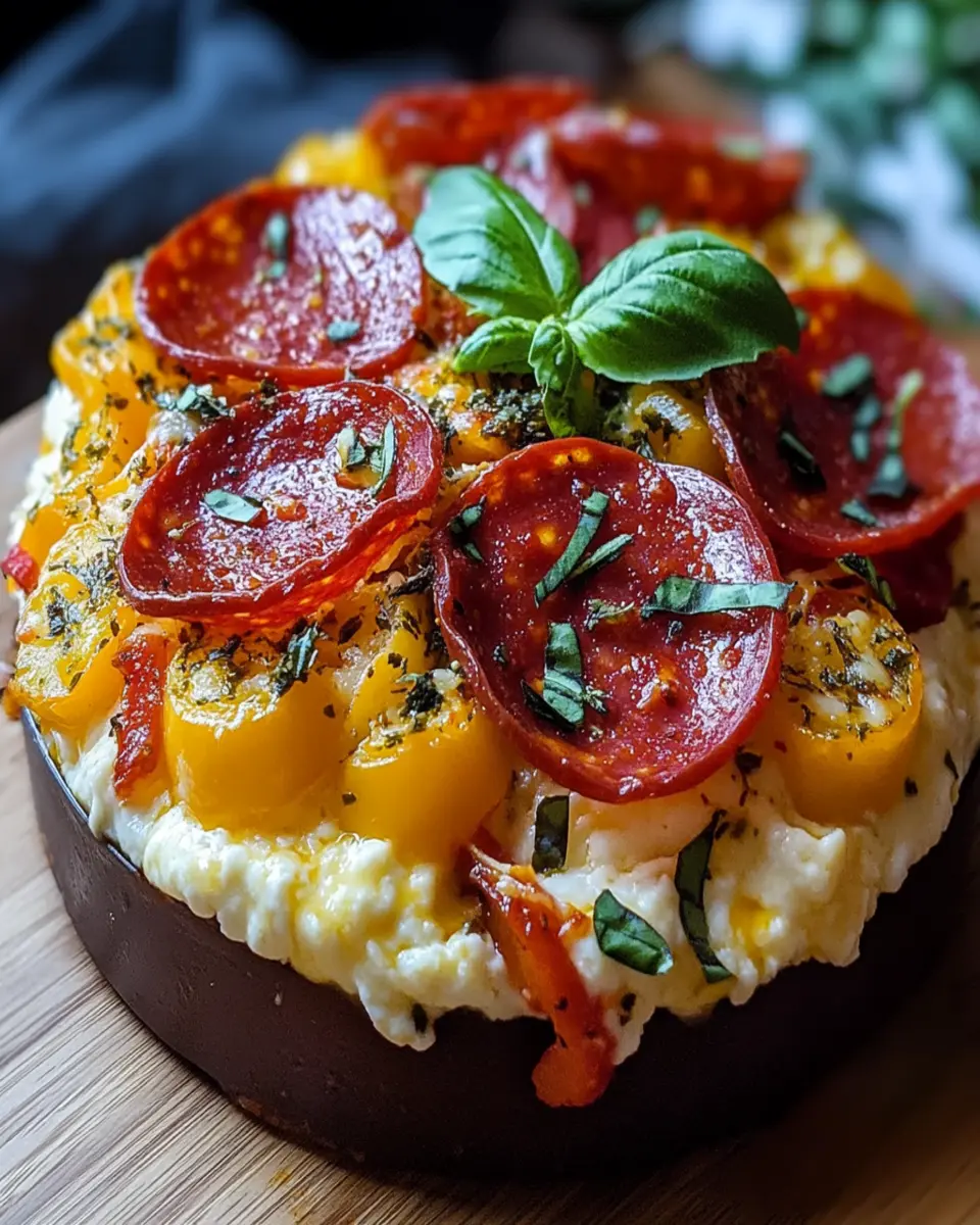 Cottage Cheese Pizza Bowl First Image First Image