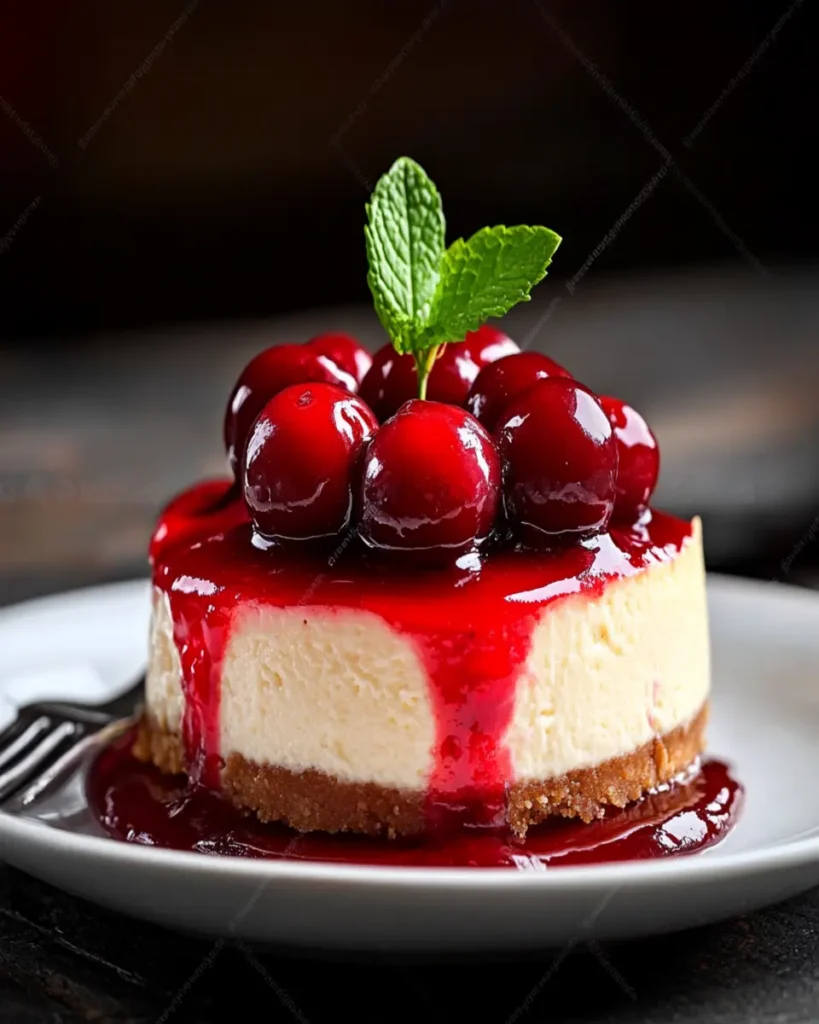 Cherry Cheesecake Recipe Baking Guide Download First Image