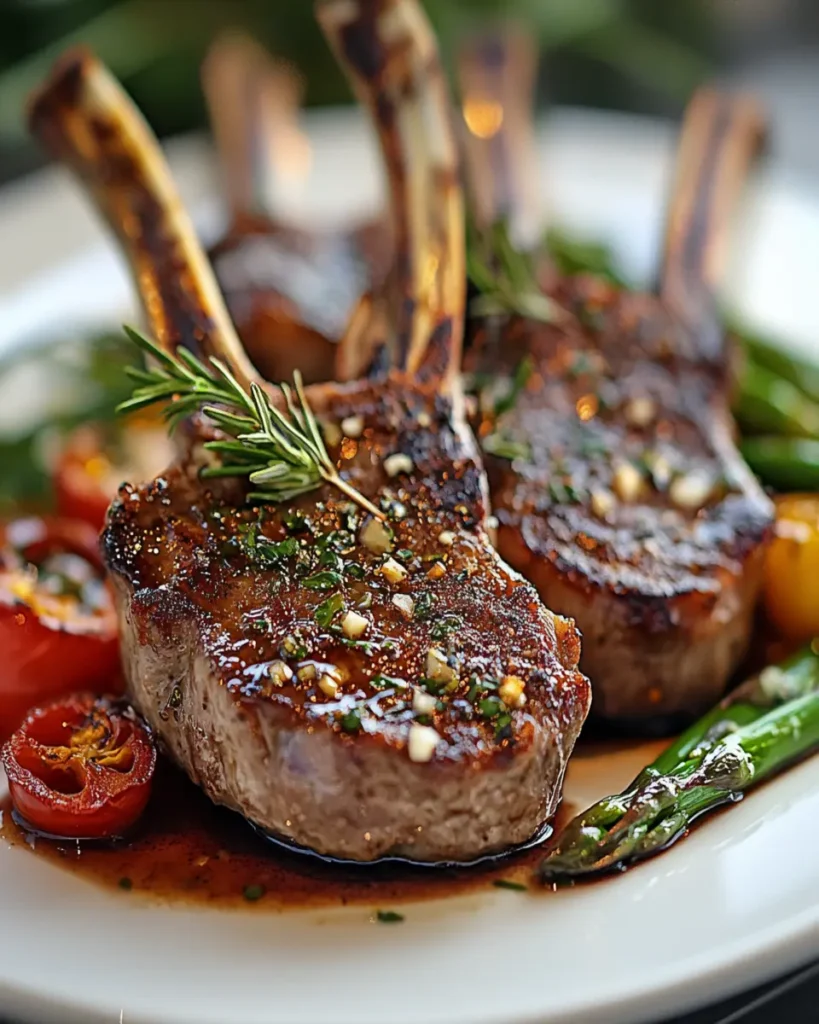 Garlic Herb Crusted Lamb Chops First Image First Image