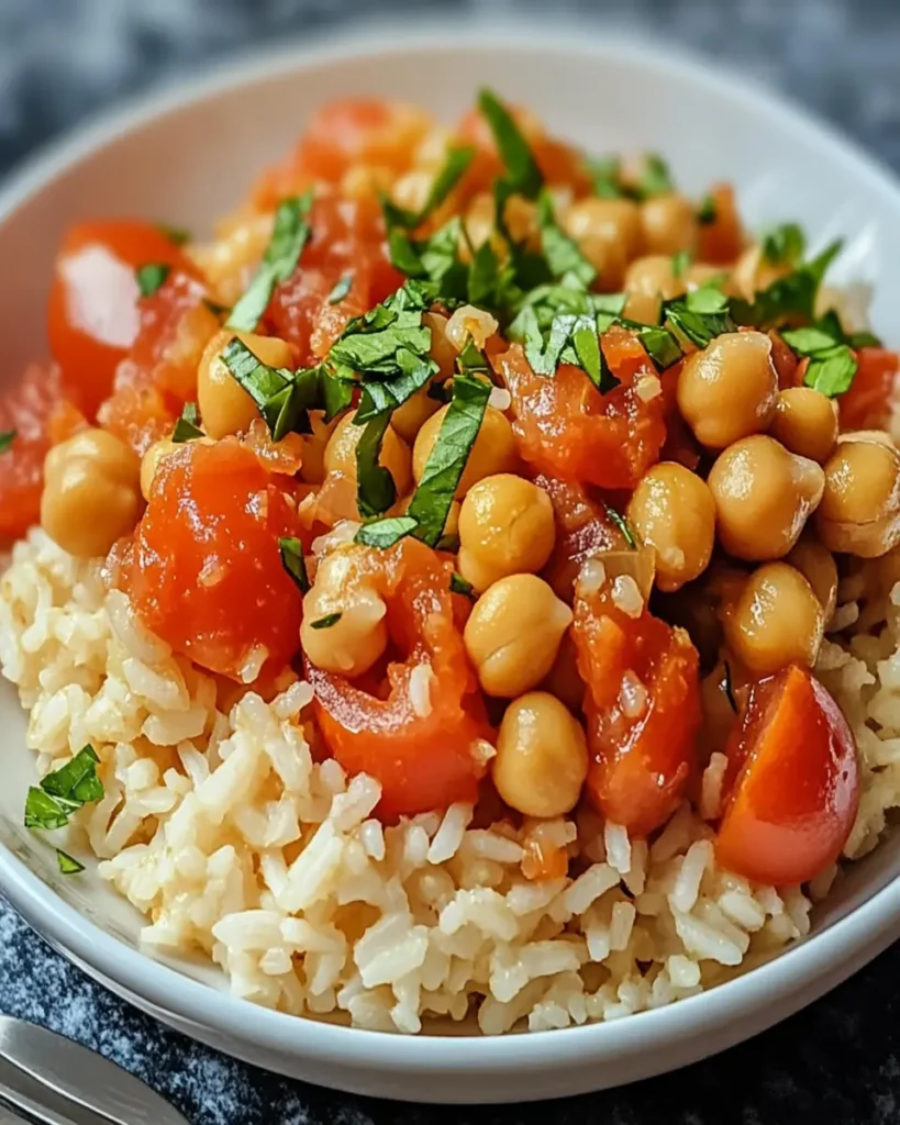 Tomato Chickpea Rice First Image First Image