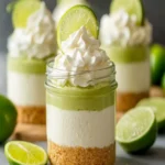 No-bake Key Lime Cheesecake Jar First Image First Image