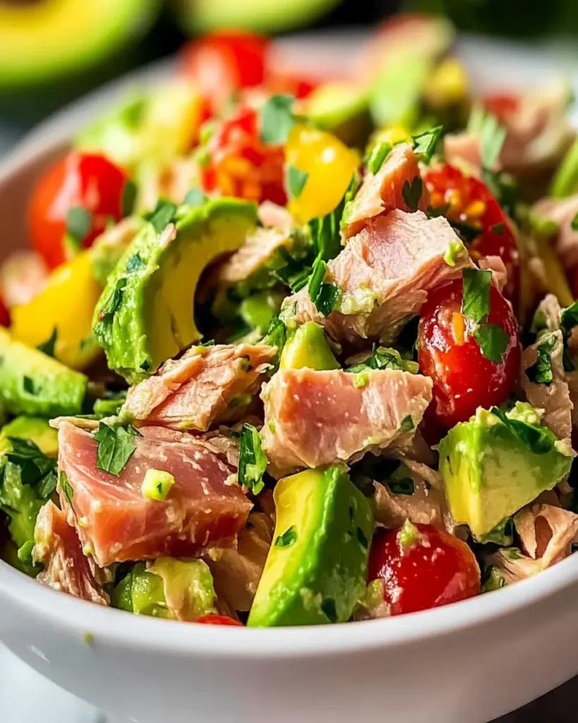 Tuna Avocado Salad First Image First Image