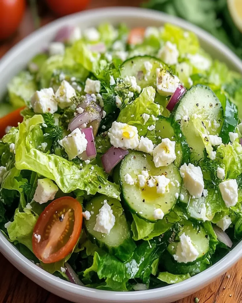 Fresh Maroulosalata Greek Lettuce Salad First Image First Image