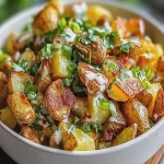 Viral Crispy Smashed Potato Salad First Image First Image
