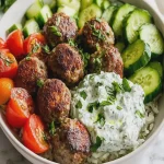 Greek Meatball Bowl First Image First Image