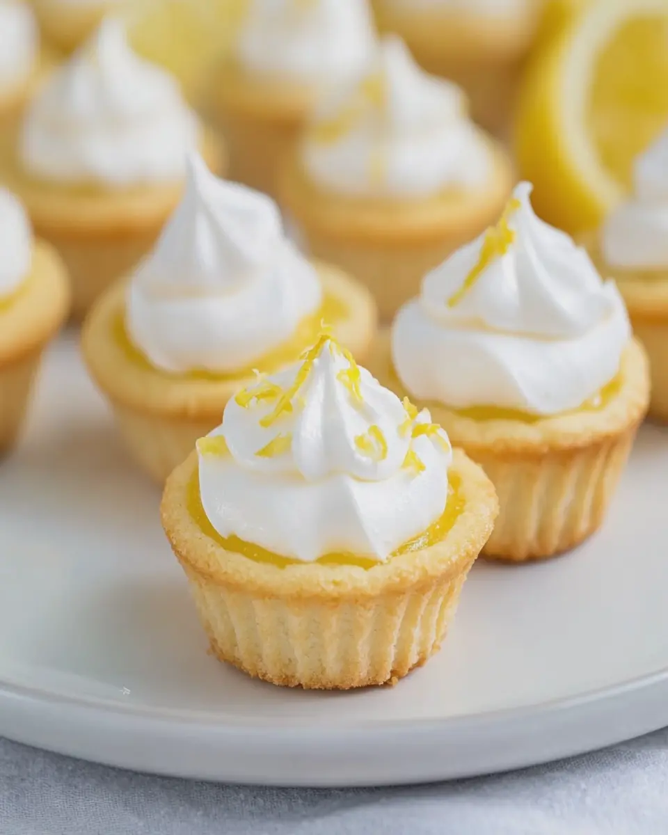 Lemon Meringue Cookie Cups First Image First Image