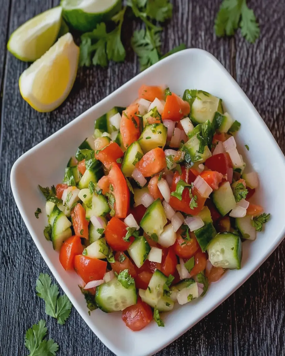 Indian Kachumber Salad Recipe First Image First Image