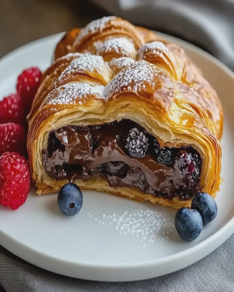 Chocolate Croissant Breakfast Bake First Image First Image
