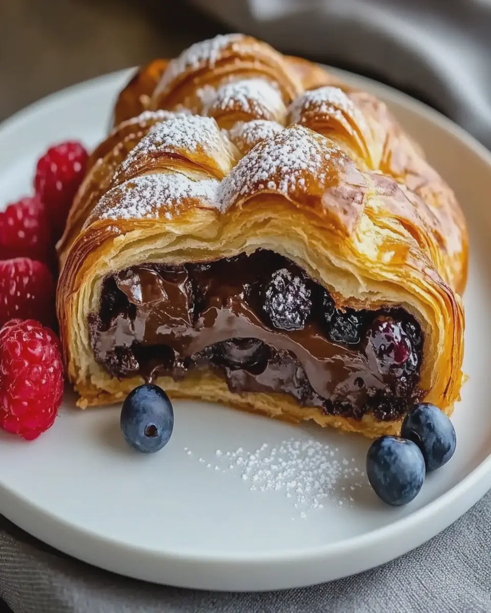 Chocolate Croissant Breakfast Bake First Image First Image