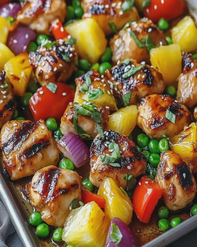 Hawaiian Chicken Sheet Pan First Image First Image